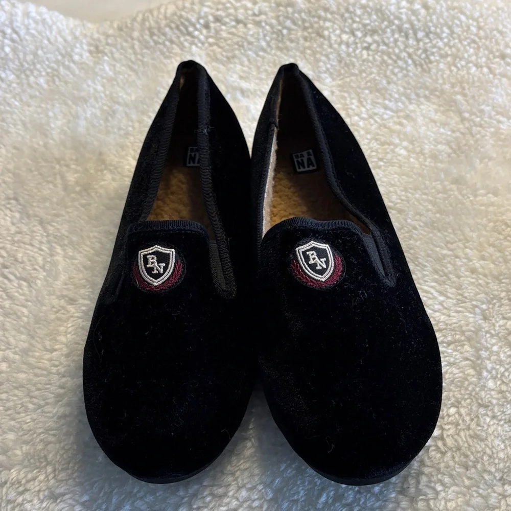 Elegant Black Kids Slippers